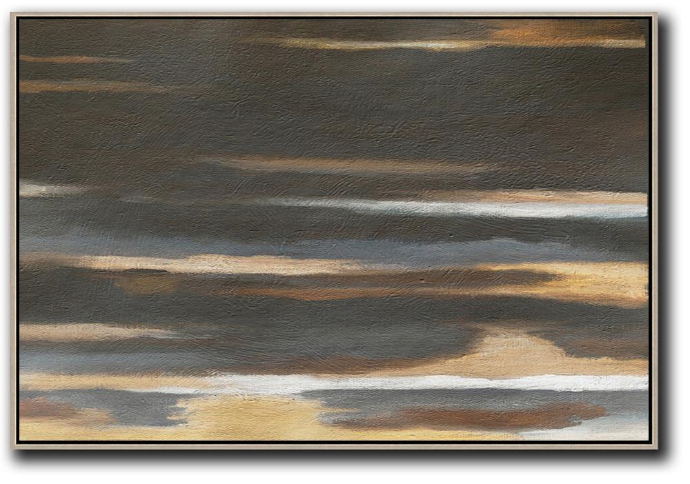 Horizontal Abstract Art #DH13C - Click Image to Close